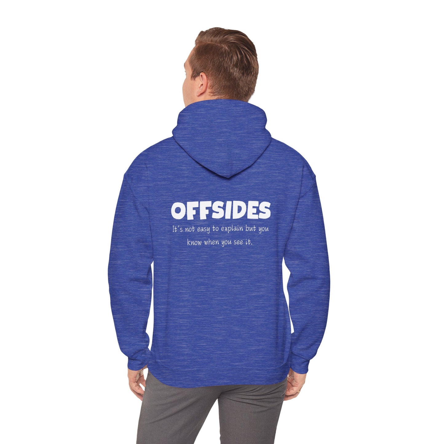 Offsides Hoodie - Cozy Unisex Pullover Sweatshirt, Perfect Gift for Soccer Lovers, Casual Wear, Unique Statement Hoodie