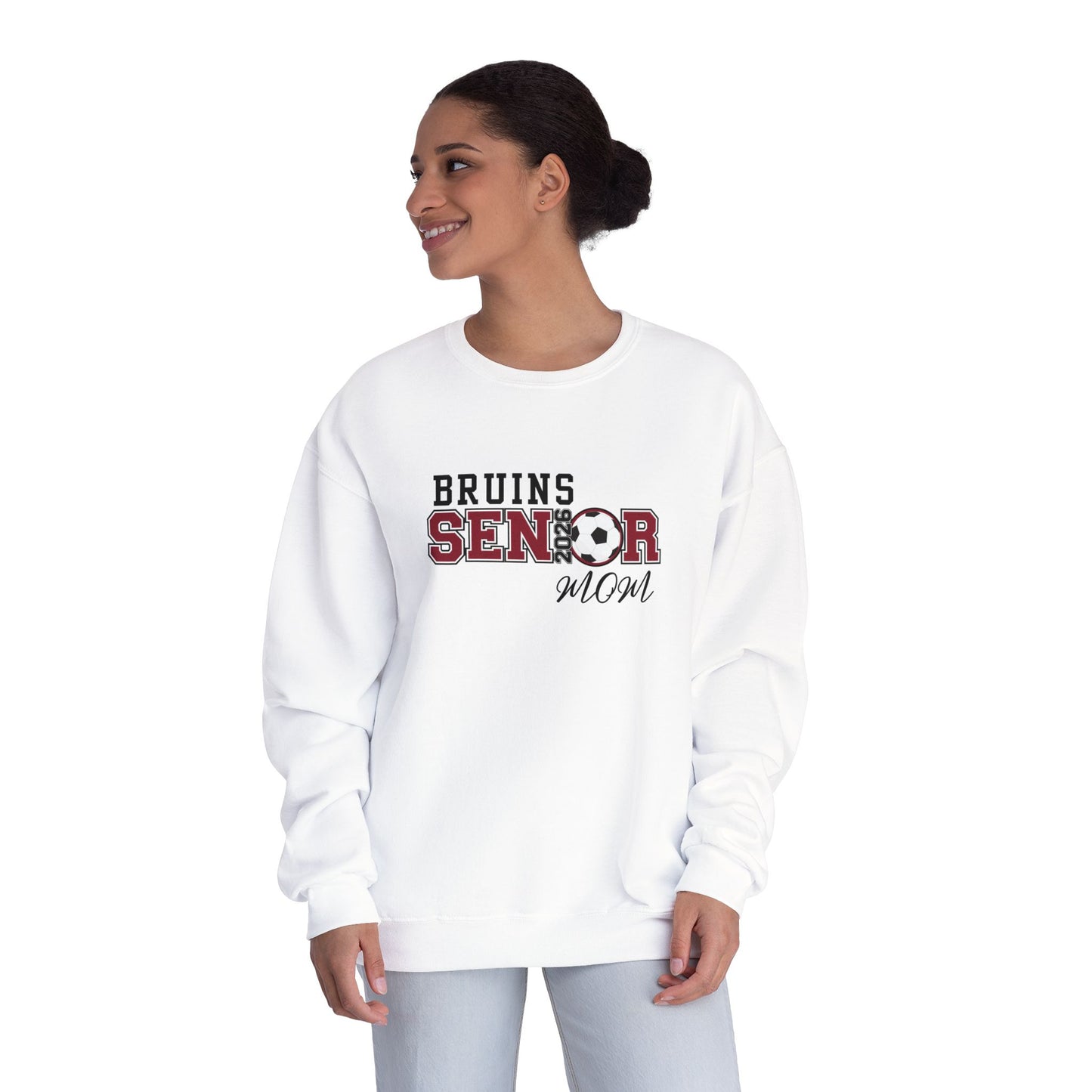 Bruins Senior Soccer Mom Sweatshirt, Graduation Apparel, School Spirit Wear