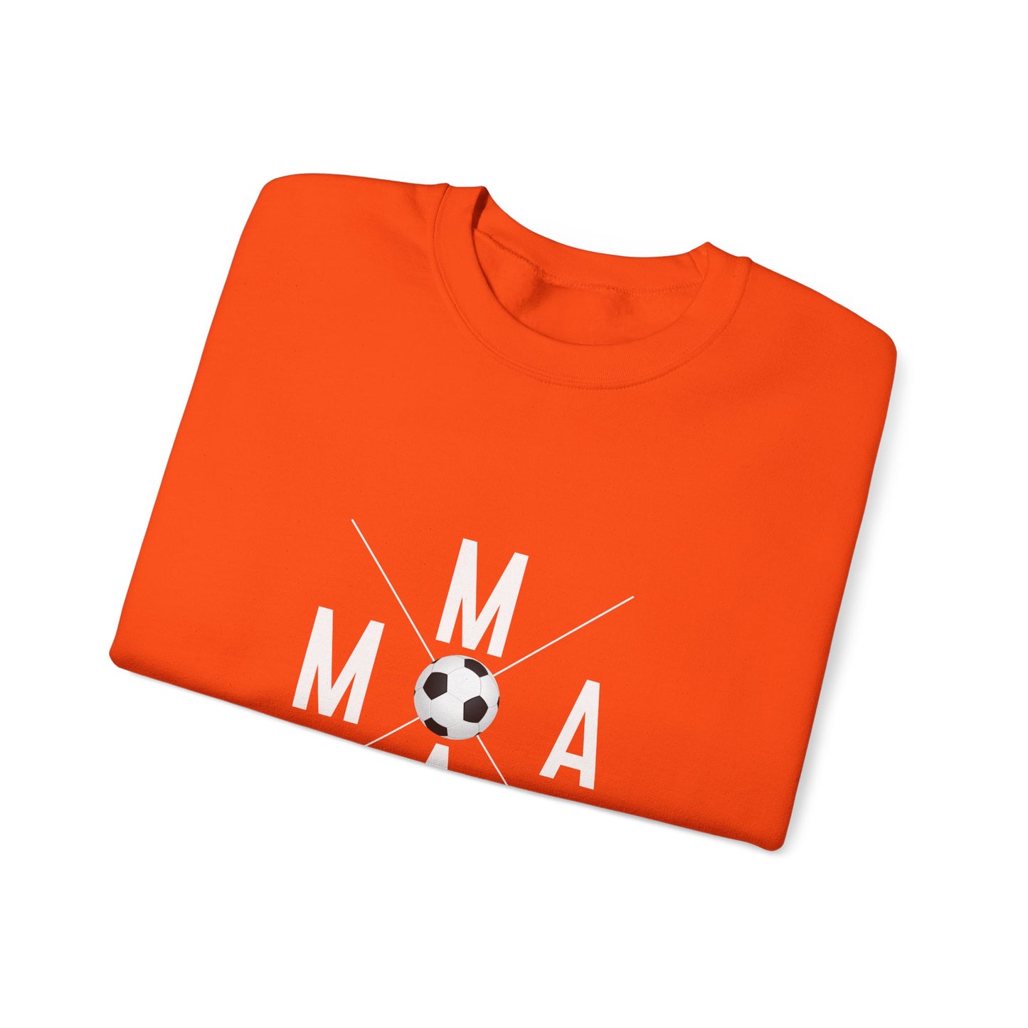 SOCCER MAMA Crewneck Sweatshirt, Sports Apparel, Gift for Soccer Moms, Casual Wear, Soccer Player Sweatshirt