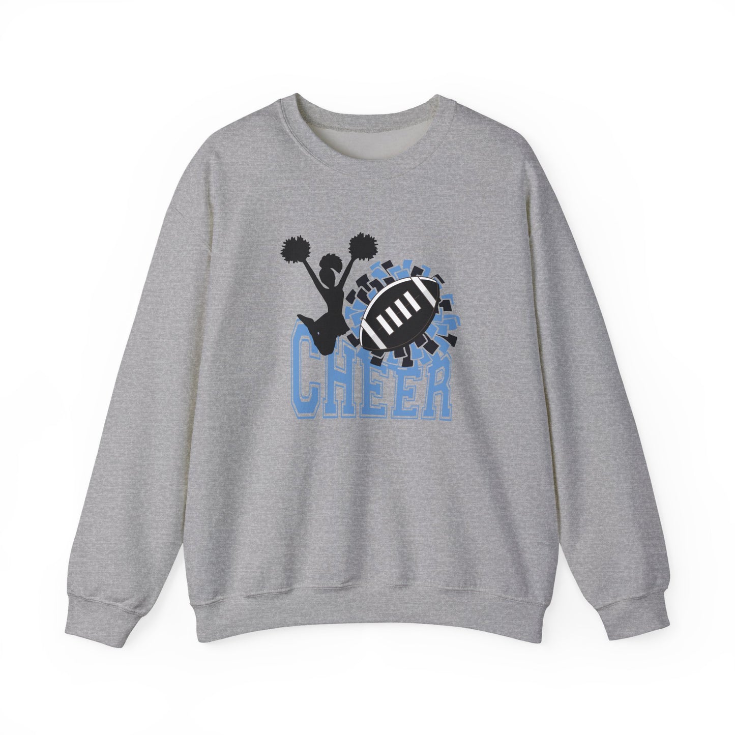 Cheer Crewneck Sweatshirt, Sports Apparel, Game Day Fashion- Can be Personalized