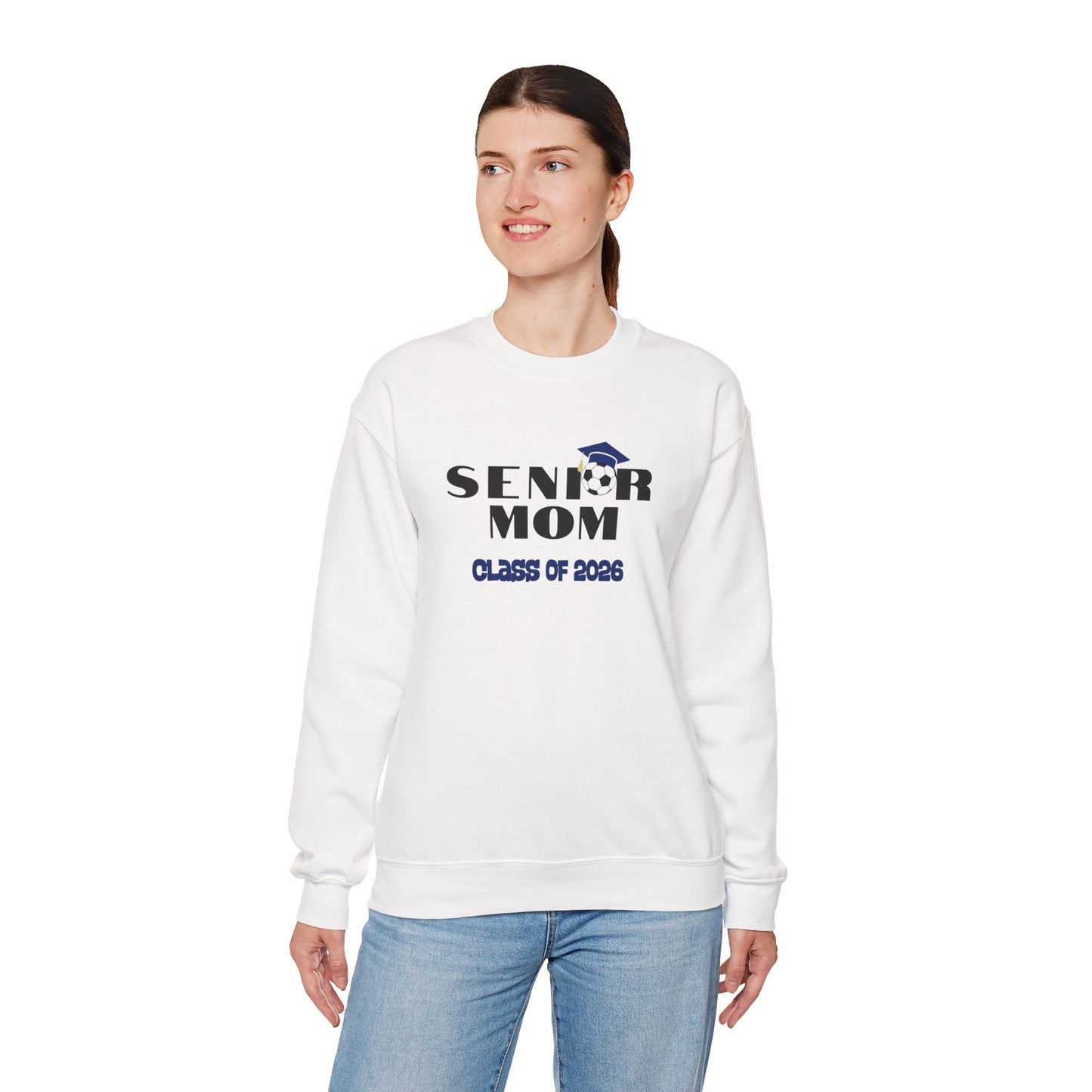 Shelby County- Crewneck Sweatshirt for Senior Soccer Moms, Graduation Day Apparel
