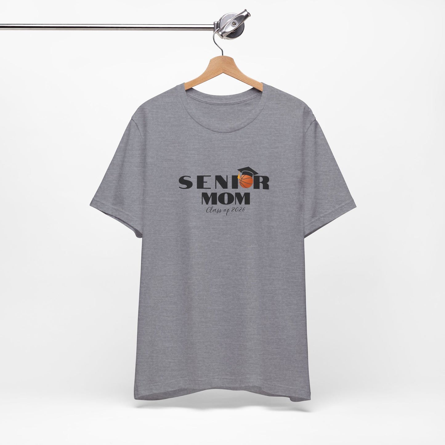 Senior Basketball Mom Tee, Graduation, Graduation T-Shirt, Class of 2026 Apparel, Celebrate Senior Year