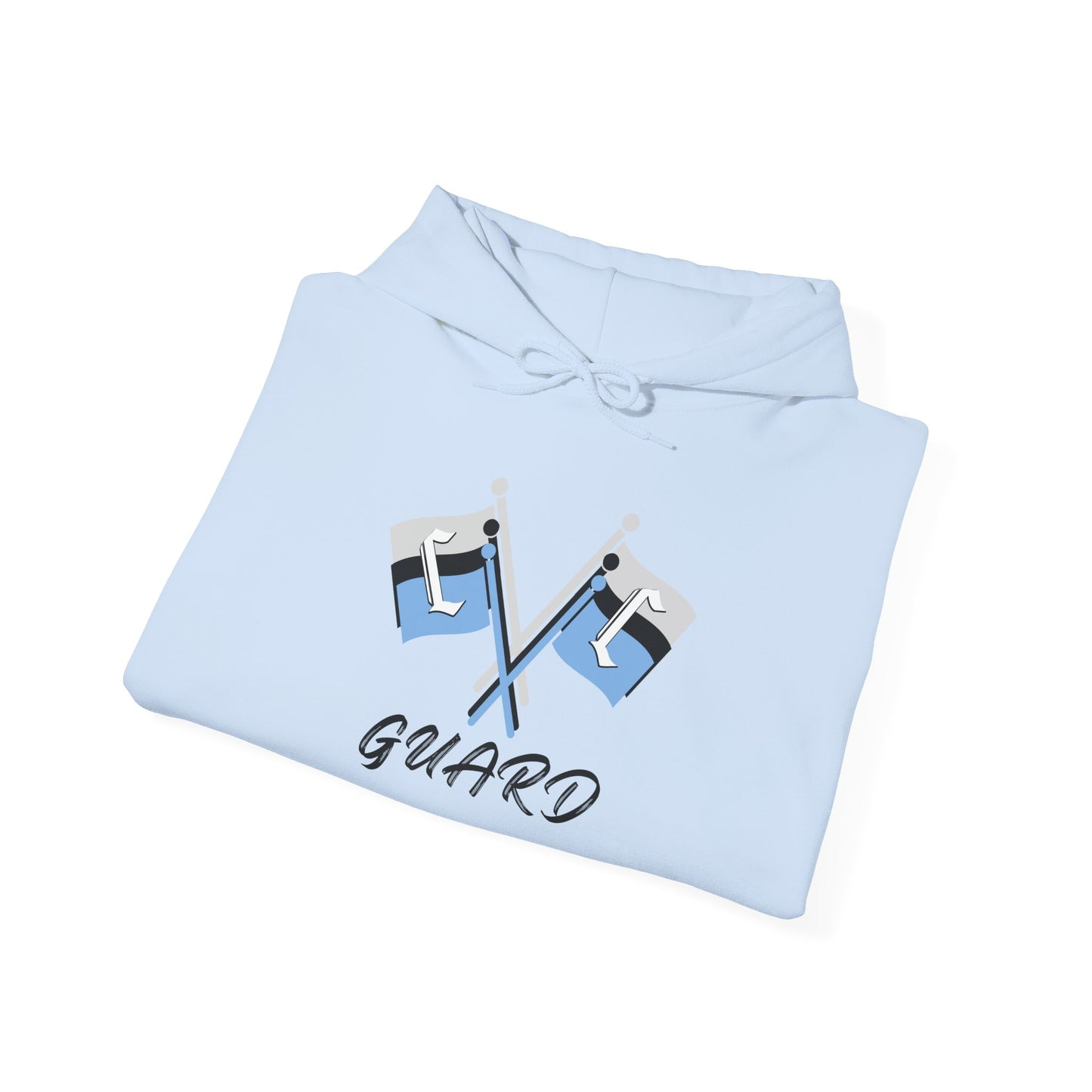 Collins Color Guard Hoodie, Unisex Heavy Blend Sweatshirt, Sports Gear, Hooded Sweatshirt, Team Apparel