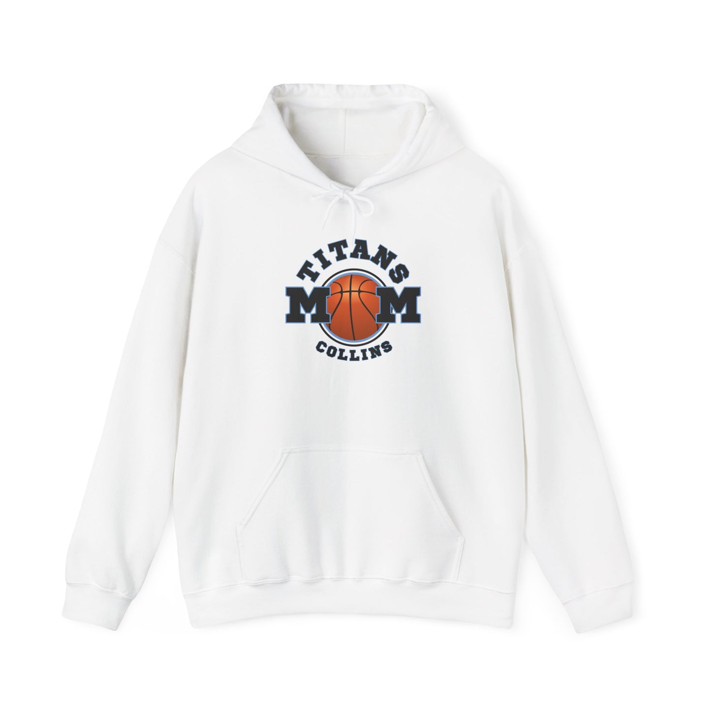 Titans MOM Basketball Hoodie – Personalized Collins Team Spirit Sweatshirt