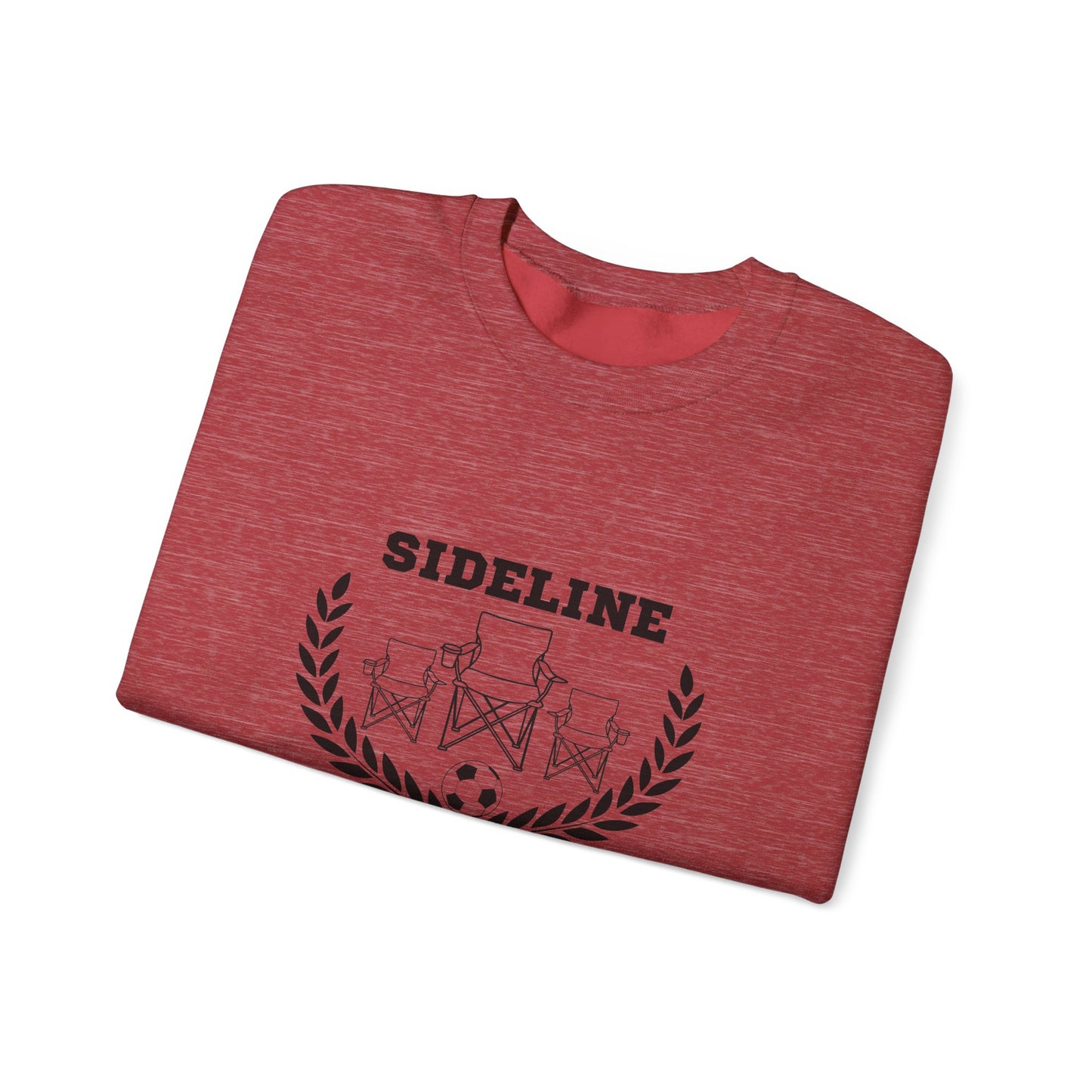 Unisex Heavy Blend™ Crewneck Sweatshirt - Sideline Social Club, Casual Sportswear, Perfect for Game Day, Gift for Soccer Lovers