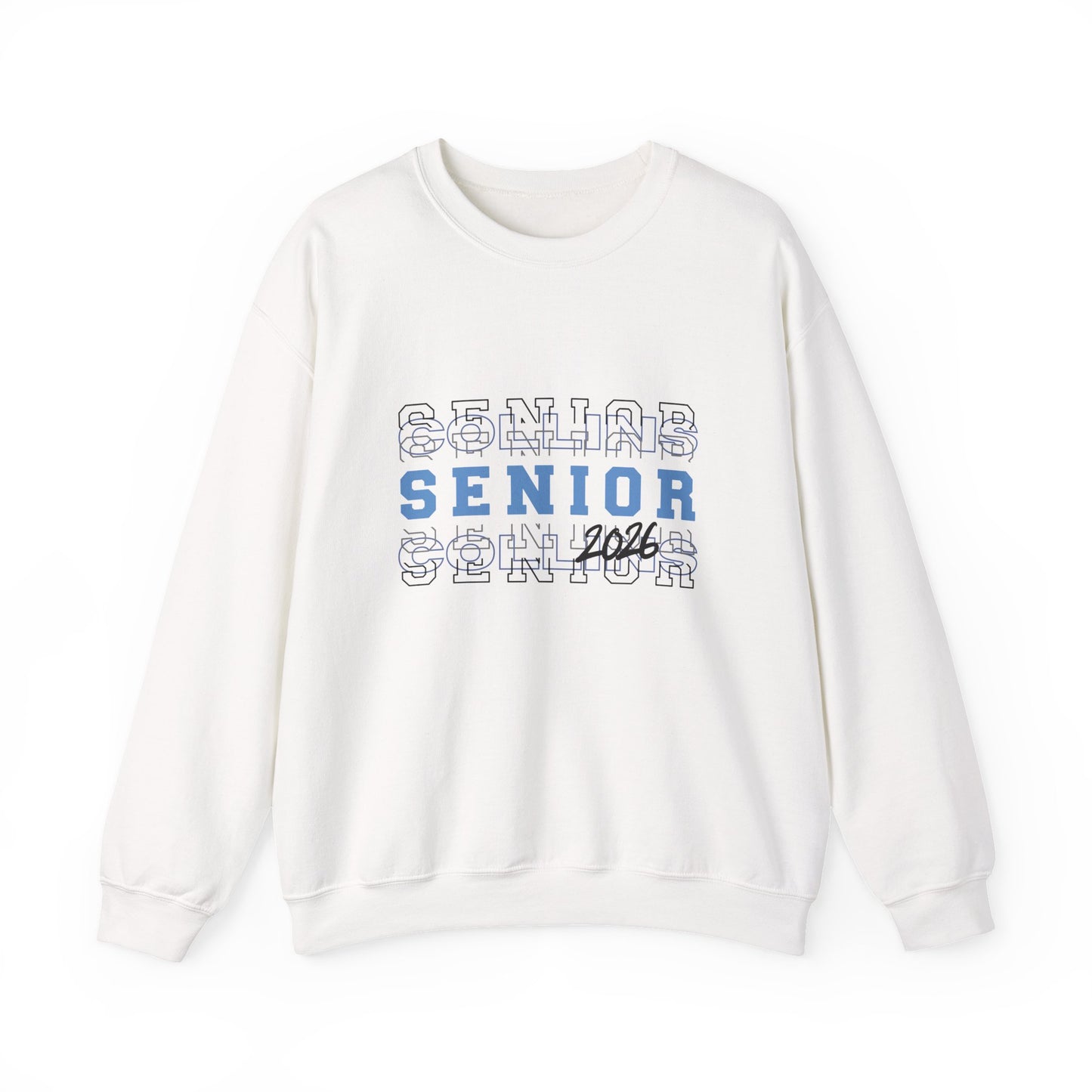 Senior 2026 Crewneck Sweatshirt | Graduation Gift, Class of 2026 Apparel, Cozy School Spirit Wear, Perfect for Seniors