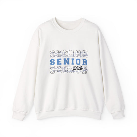 Senior 2026 Crewneck Sweatshirt | Graduation Gift, Class of 2026 Apparel, Cozy School Spirit Wear, Perfect for Seniors