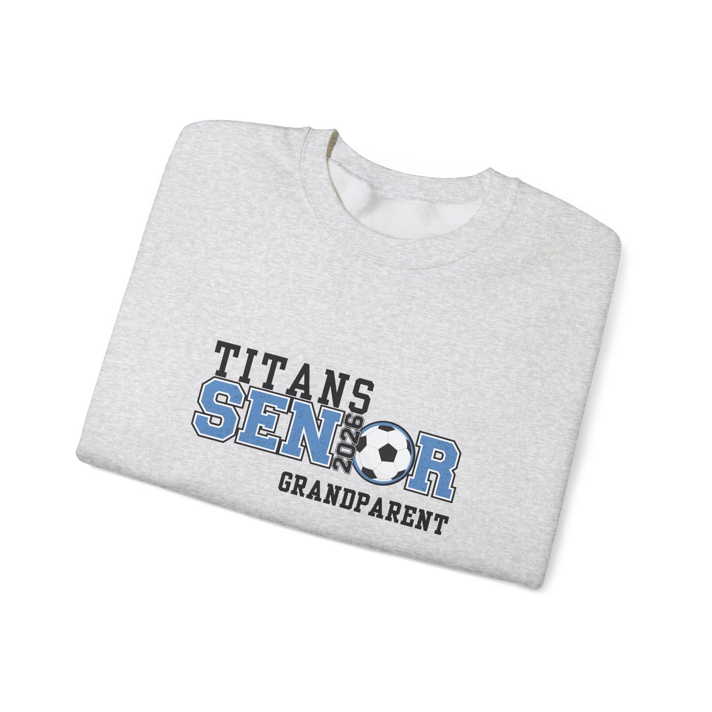 Titans Senior Grandparent Sweatshirt, Cozy Crewneck, Graduation Gift, Sports Fan Apparel, Personalized Gift
