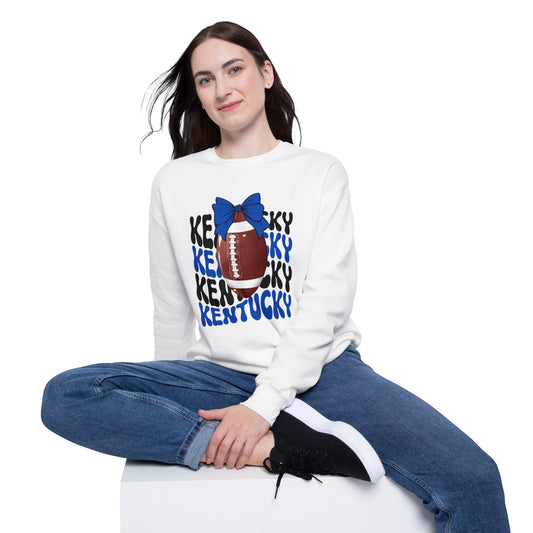 Kentucky Football Drop Shoulder Sweatshirt, Game Day Apparel, College Spirit Wear, Perfect Gift for Fans