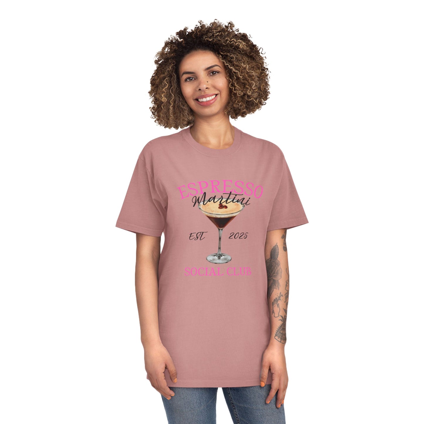 Expresso Lovers Faded Shirt - Gift for Friends, Birthday Attire, Girl Trips