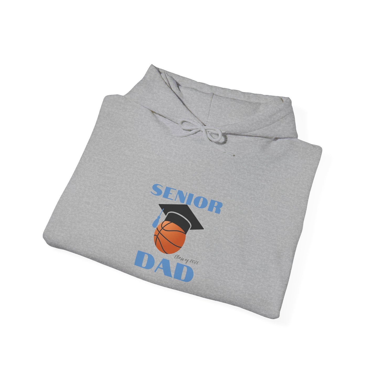 Graduation Basketball Hoodie for Dads, Unisex Heavy Blend Sweatshirt, Senior Dad, Basketball Dad Apparel, Sportswear for Celebrations