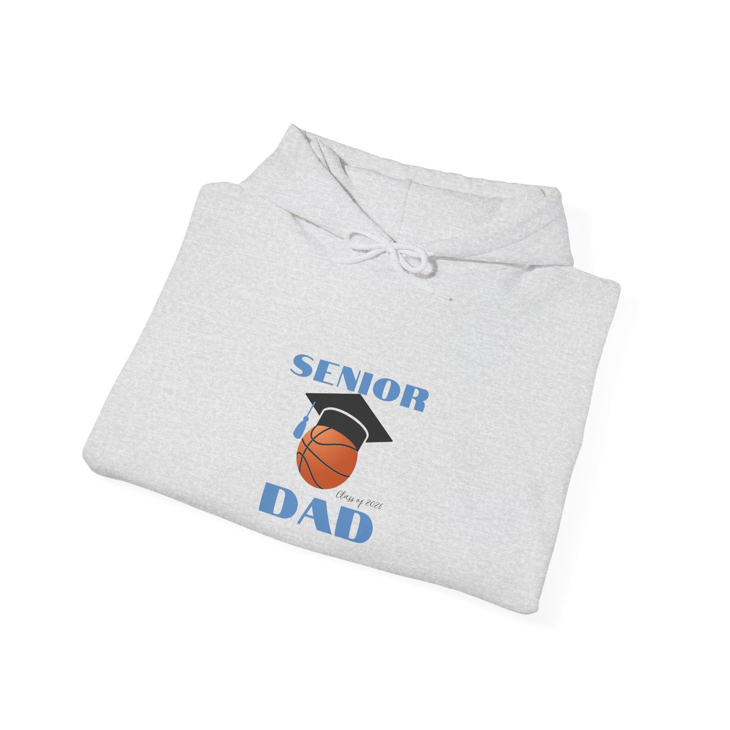 Graduation Basketball Hoodie for Dads, Unisex Heavy Blend Sweatshirt, Senior Dad, Basketball Dad Apparel, Sportswear for Celebrations