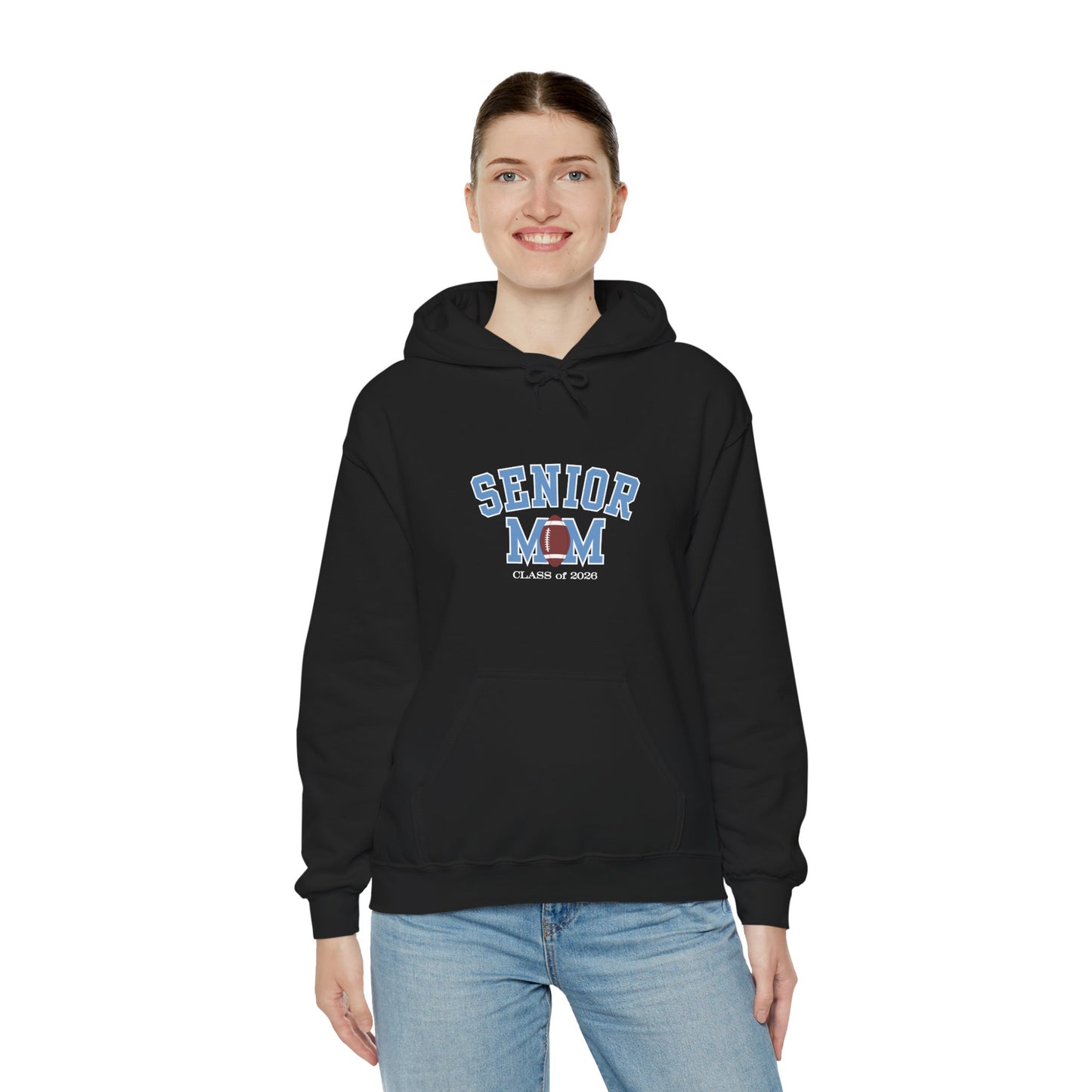 Football Senior Mom, Class of 2026, Hoodie, Spirit Wear