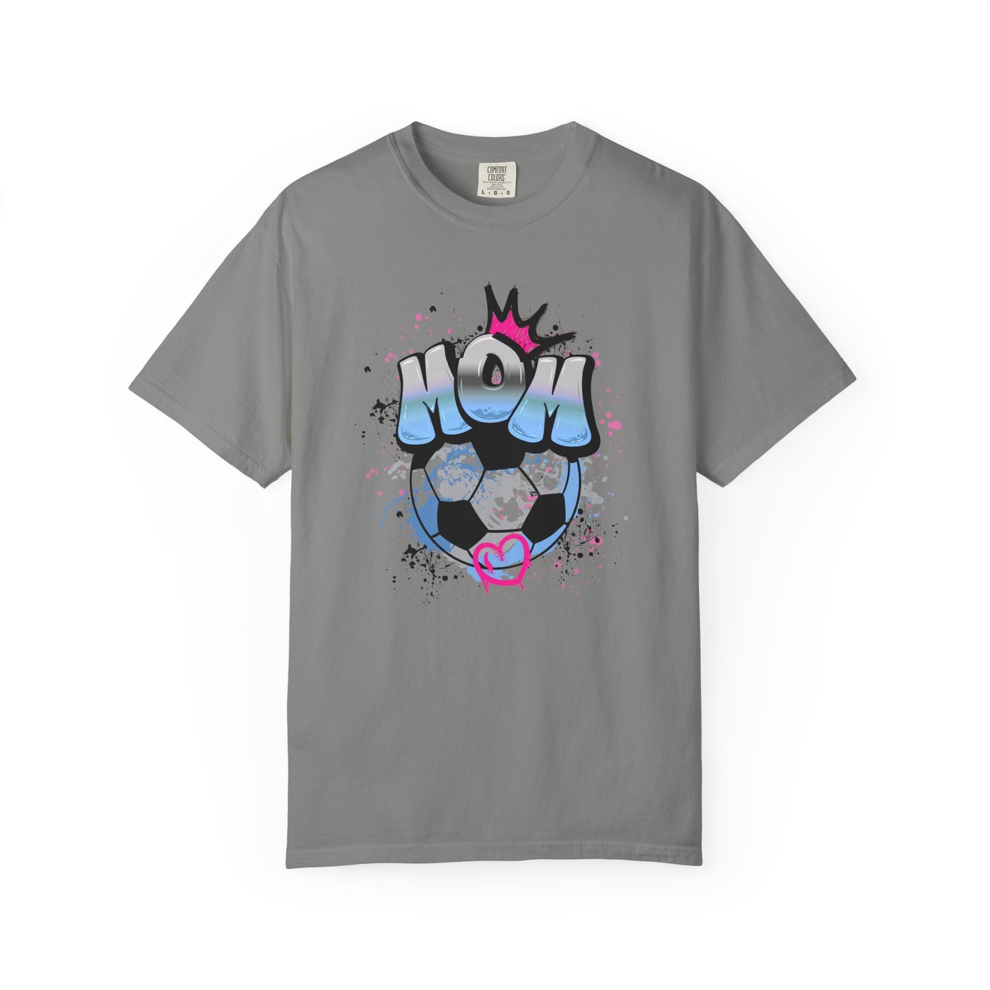 Soccer Mom T-Shirt, Cool Soccer Mom Gear, Casual Wear, Unisex Garment-Dyed Shirt