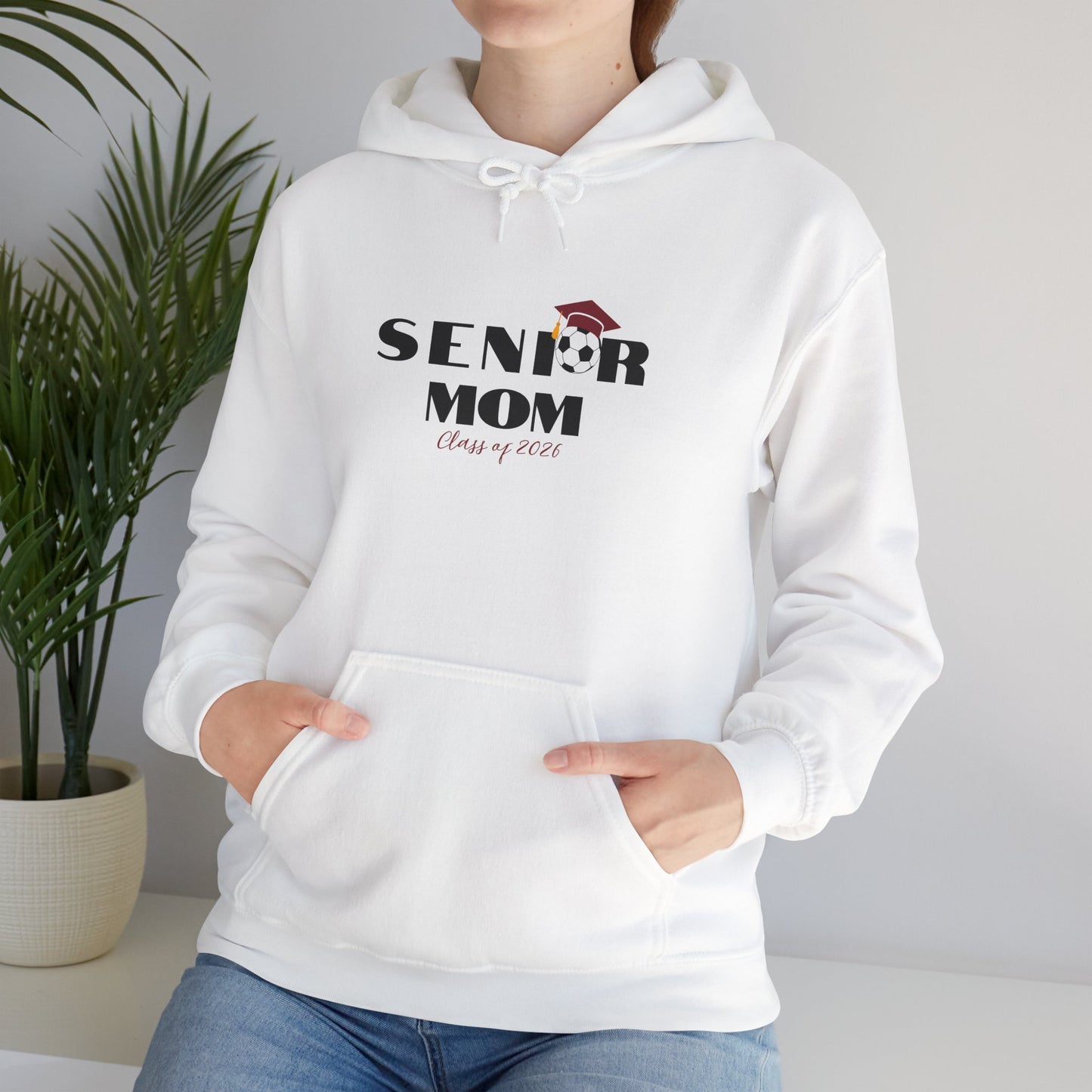 Sweatshirt for Senior Soccer Mom, Heavy Blend Hoodie, Class of 2026