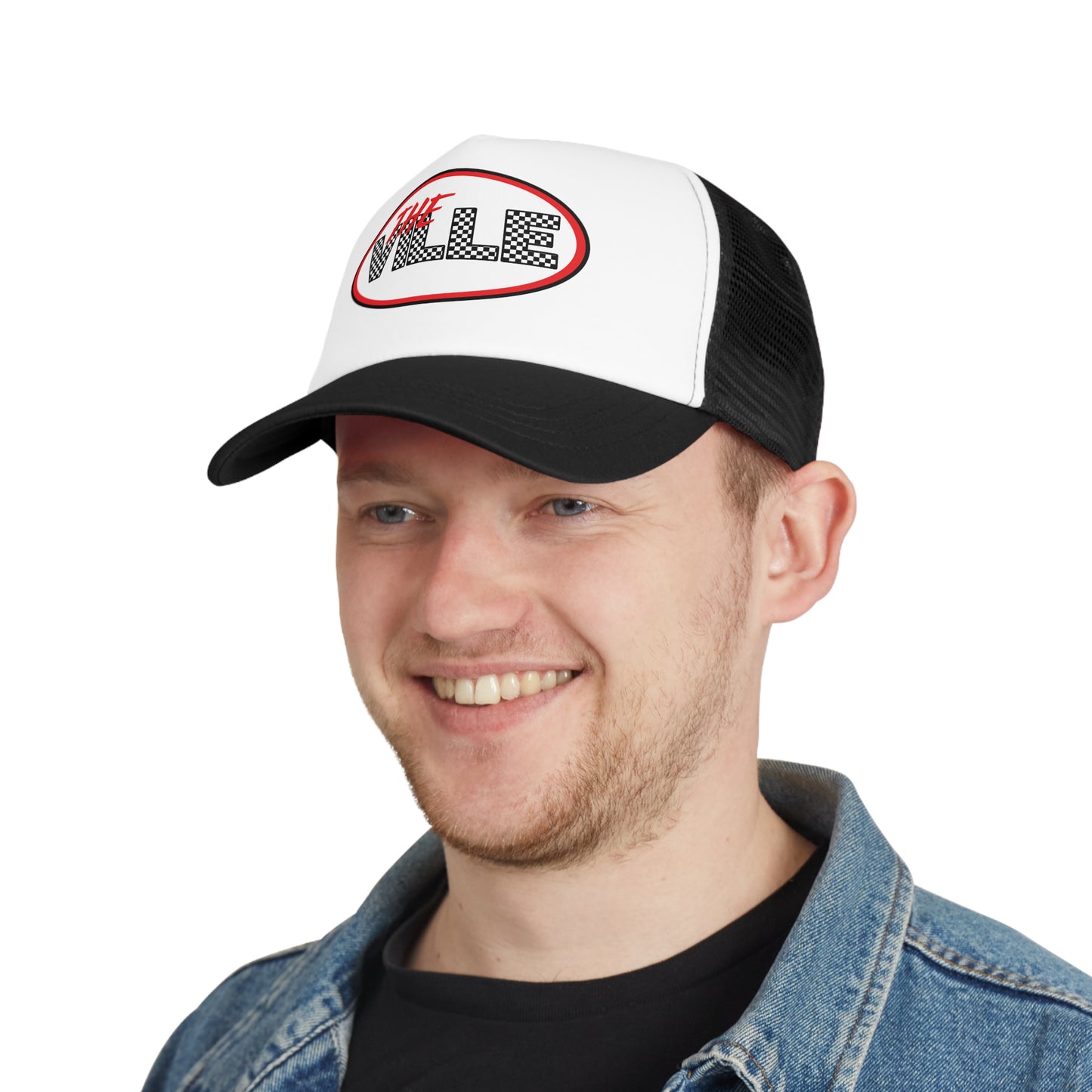 Trendy Trucker Hat | Custom 'THE VILLE' Hat | Perfect for Everyday