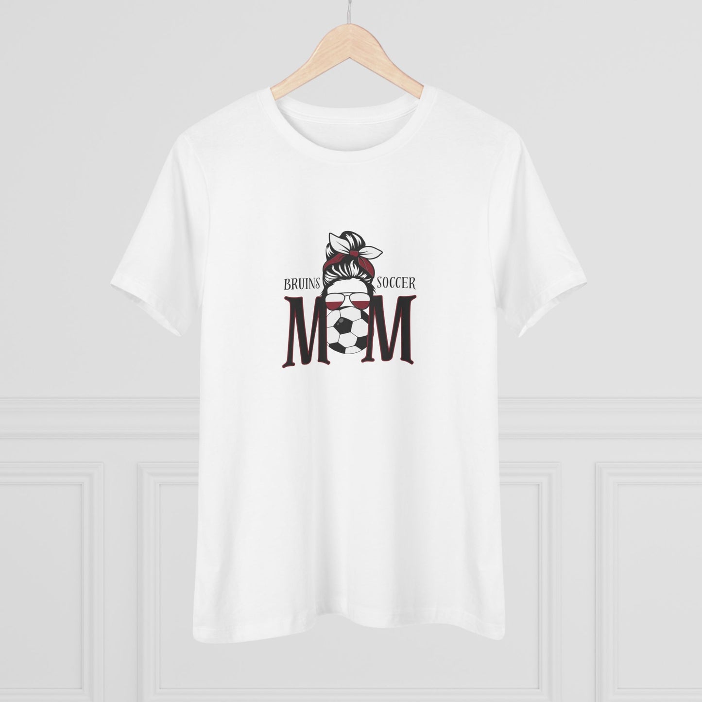 Soccer Mom Tee | Women's Cotton T-Shirt | Gift for Soccer Moms, Ballard High School
