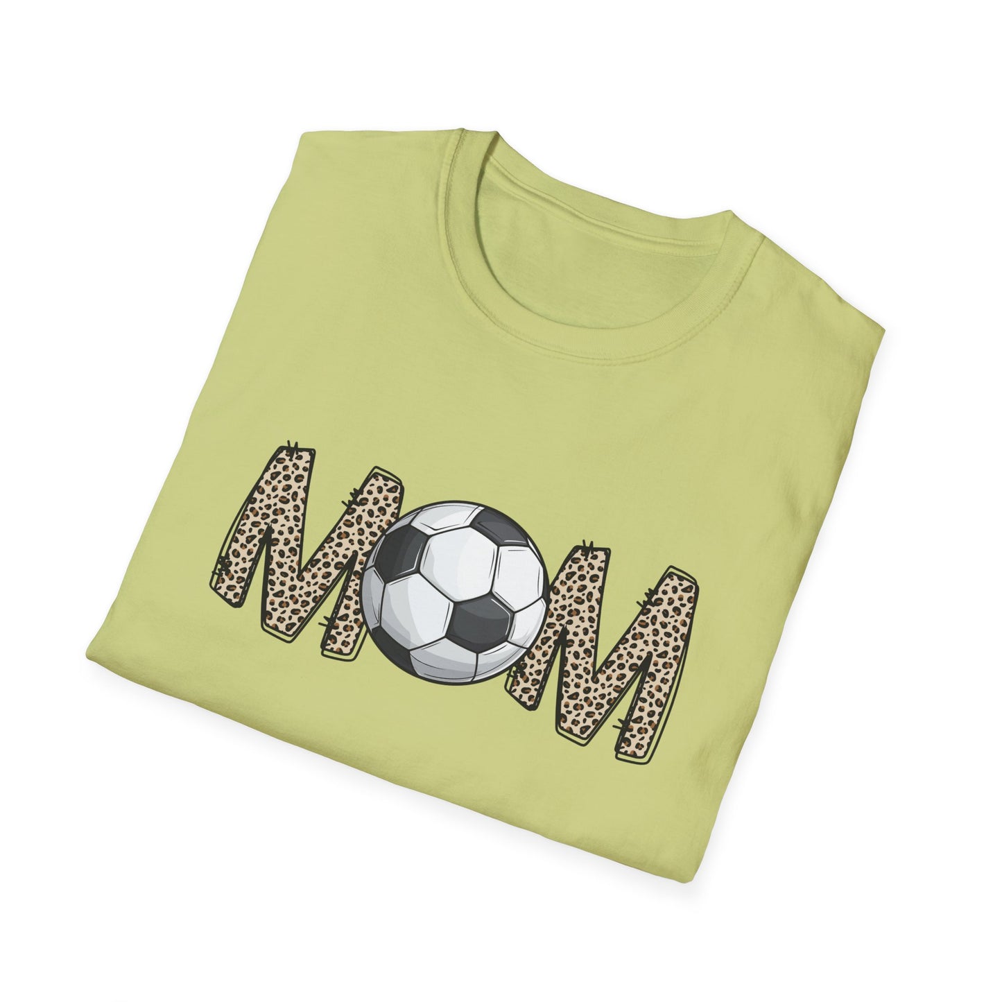 Soccer Mom T-Shirt, Stylish Mom Tee, Sports Team Apparel, Softstyle Shirt, Perfect Gift for Mother's Day, Casual Wear