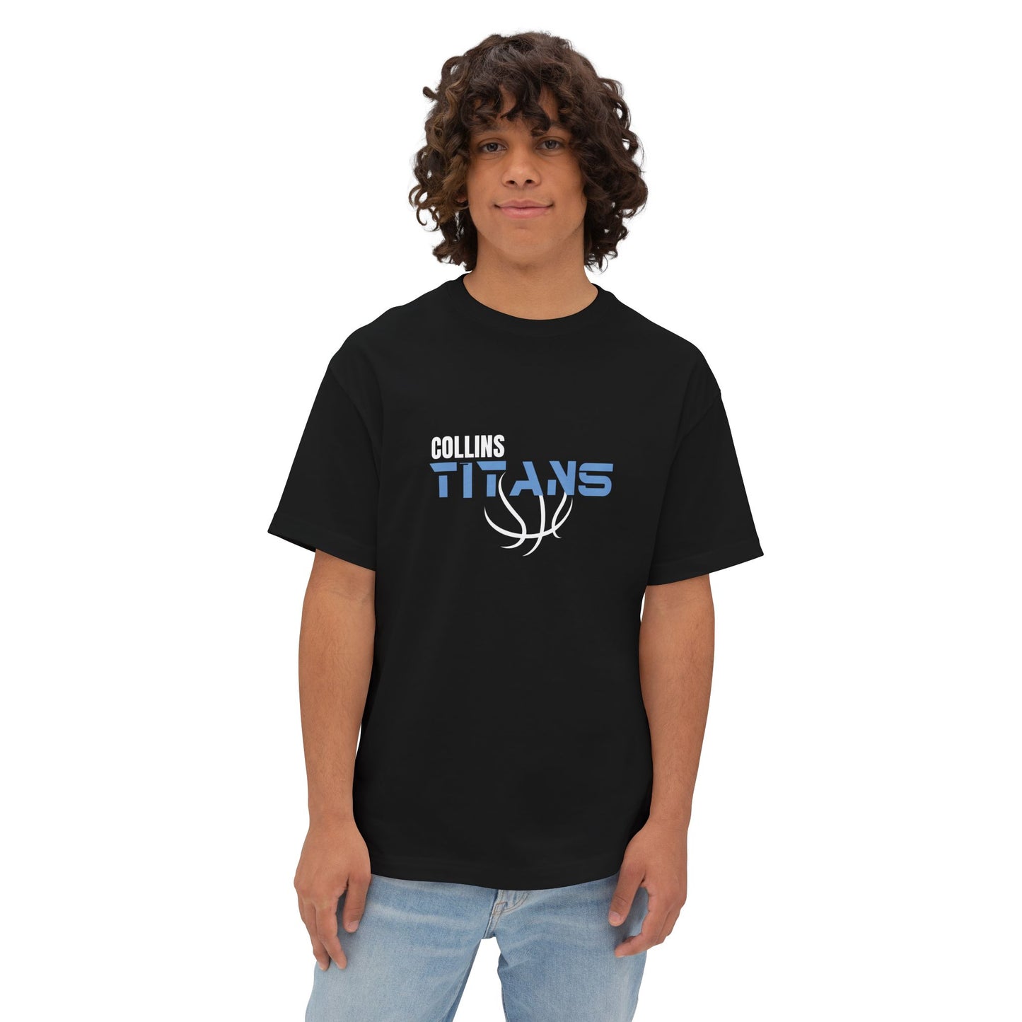 Collins Basketball Tee, Casual Sportswear, Oversized T-Shirt for Fans, Unisex Boxy Fit, Perfect for Game Day, Gift for Athletes