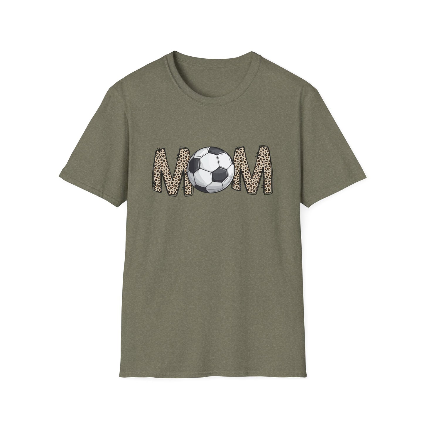 Soccer Mom T-Shirt, Stylish Mom Tee, Sports Team Apparel, Softstyle Shirt, Perfect Gift for Mother's Day, Casual Wear