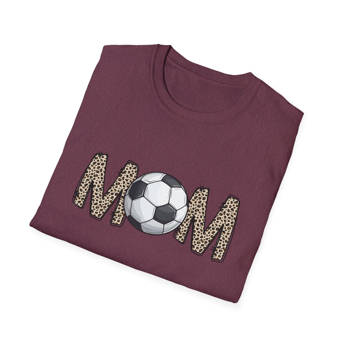 Soccer Mom T-Shirt, Stylish Mom Tee, Sports Team Apparel, Softstyle Shirt, Perfect Gift for Mother's Day, Casual Wear