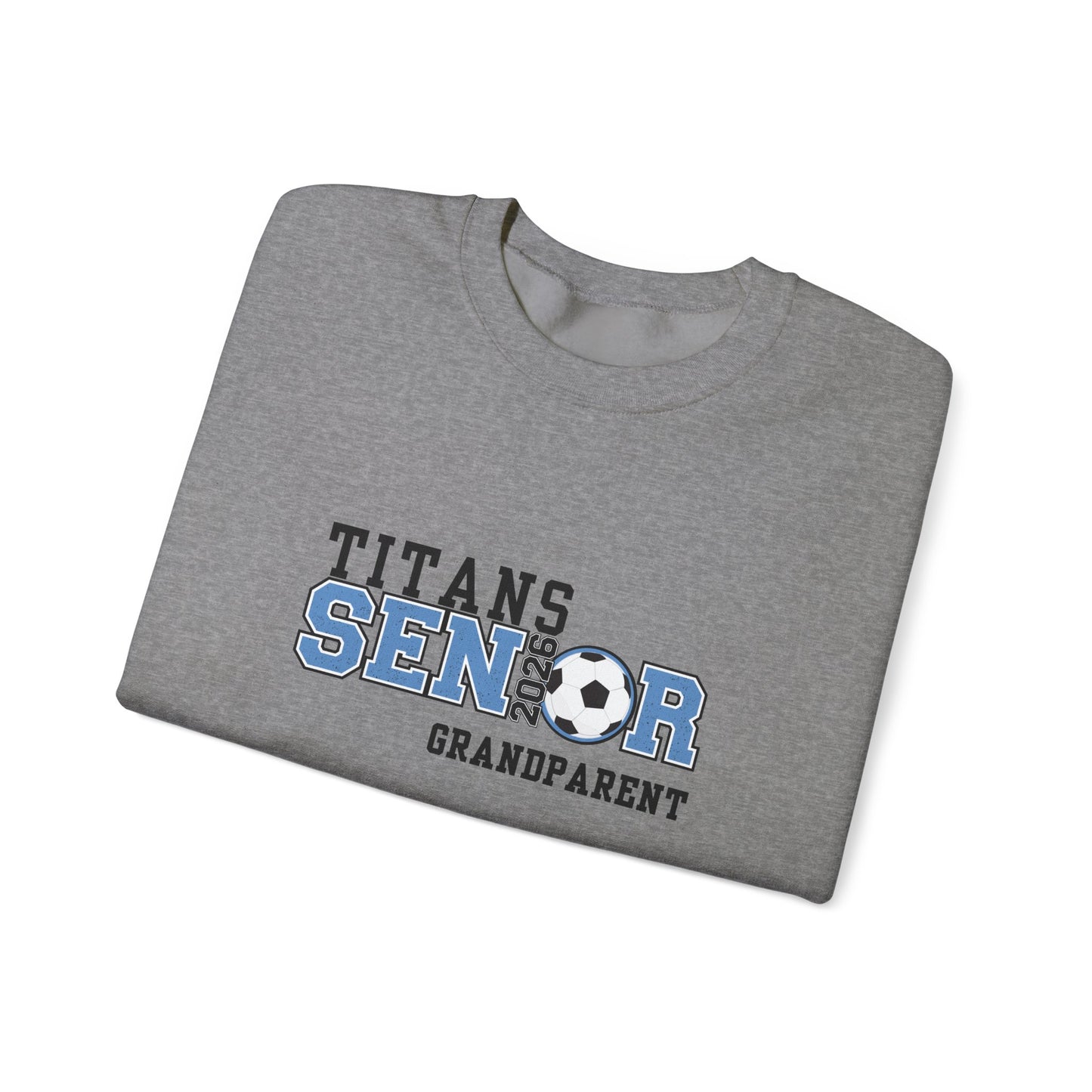 Titans Senior Grandparent Sweatshirt, Cozy Crewneck, Graduation Gift, Sports Fan Apparel, Personalized Gift