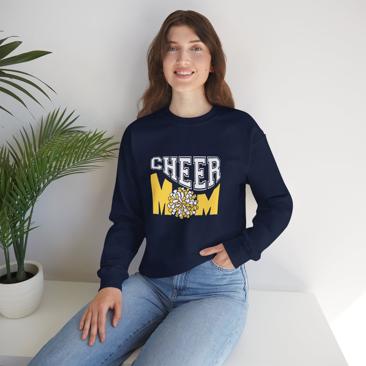 Cheer Mom Crewneck Sweatshirt