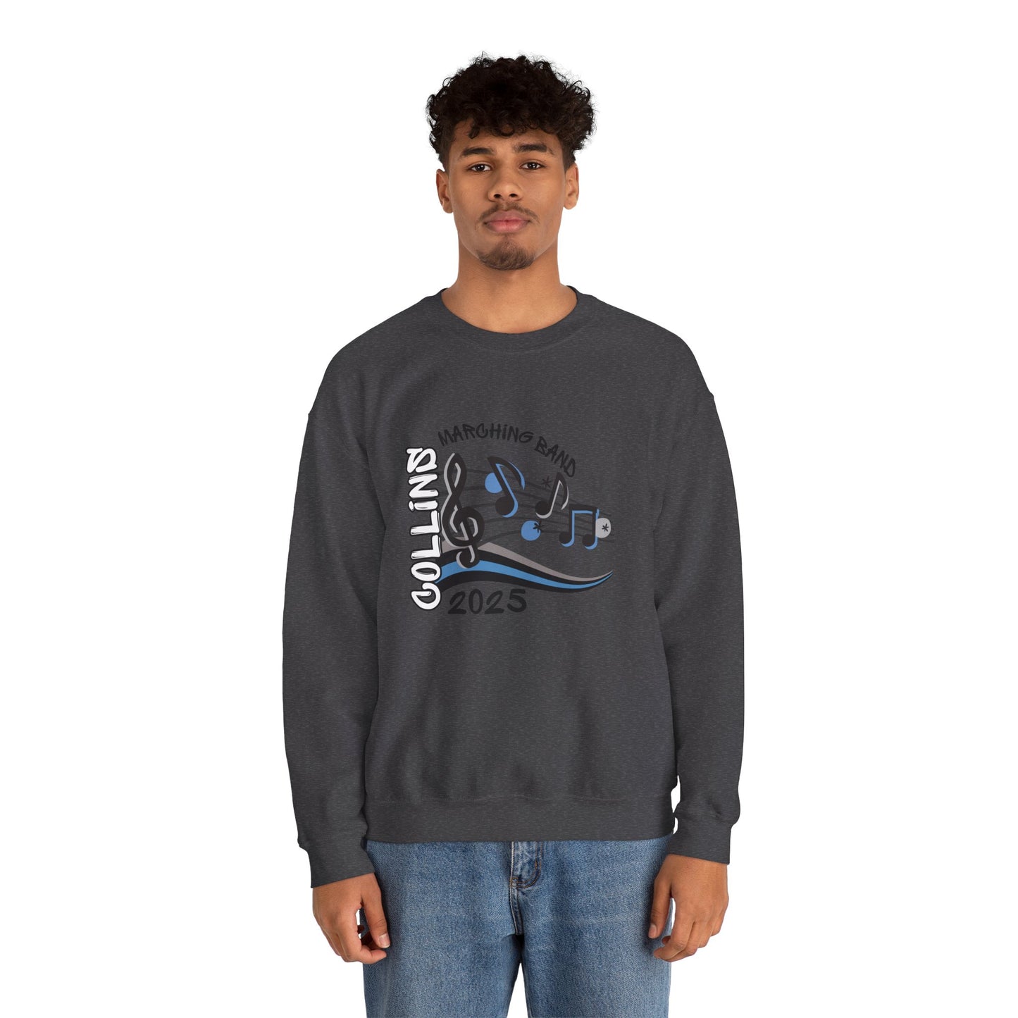Custom Marching Band Crewneck Sweatshirt - Apparel for Band Events, School Spirit Wear
