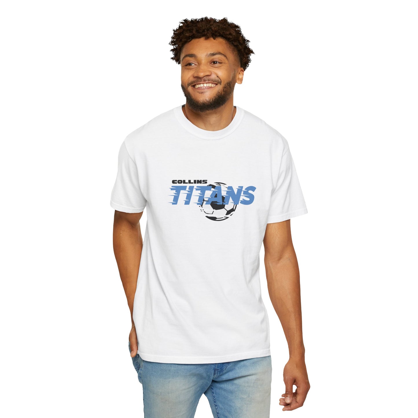 Titans Soccer, Team Graphic T-Shirt, Casual Sportswear, Gift for Fans, Team Spirit Apparel, Comfortable Everyday Tee