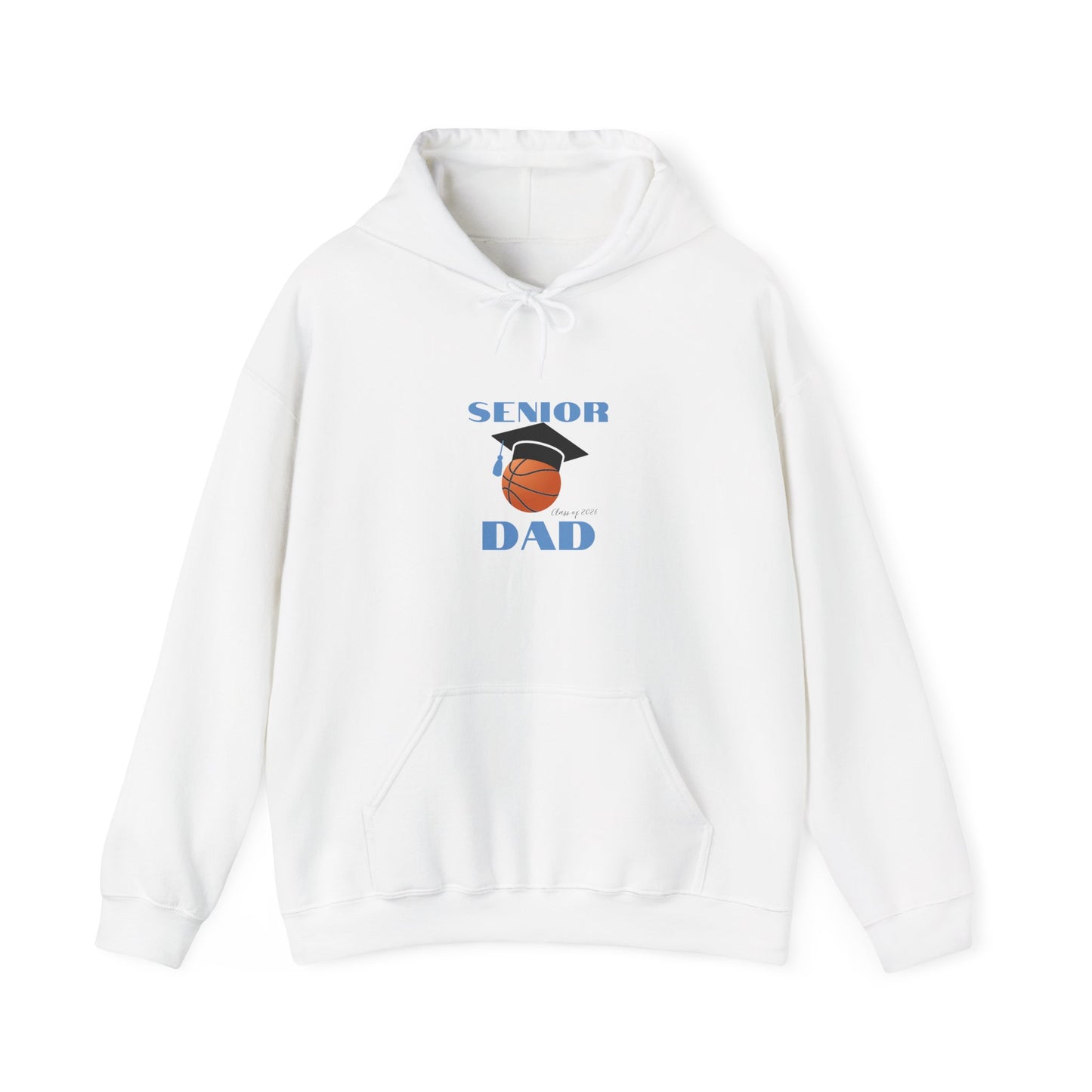Graduation Basketball Hoodie for Dads, Unisex Heavy Blend Sweatshirt, Senior Dad, Basketball Dad Apparel, Sportswear for Celebrations