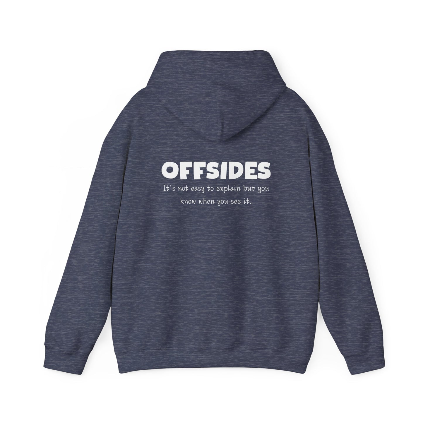 Offsides Hoodie - Cozy Unisex Pullover Sweatshirt, Perfect Gift for Soccer Lovers, Casual Wear, Unique Statement Hoodie
