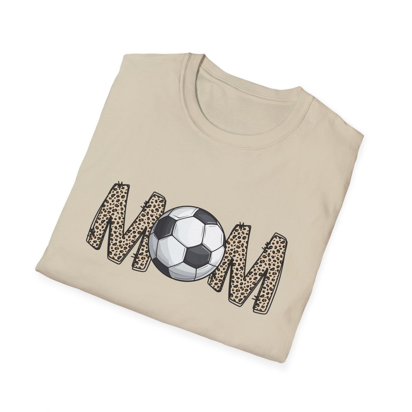 Soccer Mom T-Shirt, Stylish Mom Tee, Sports Team Apparel, Softstyle Shirt, Perfect Gift for Mother's Day, Casual Wear