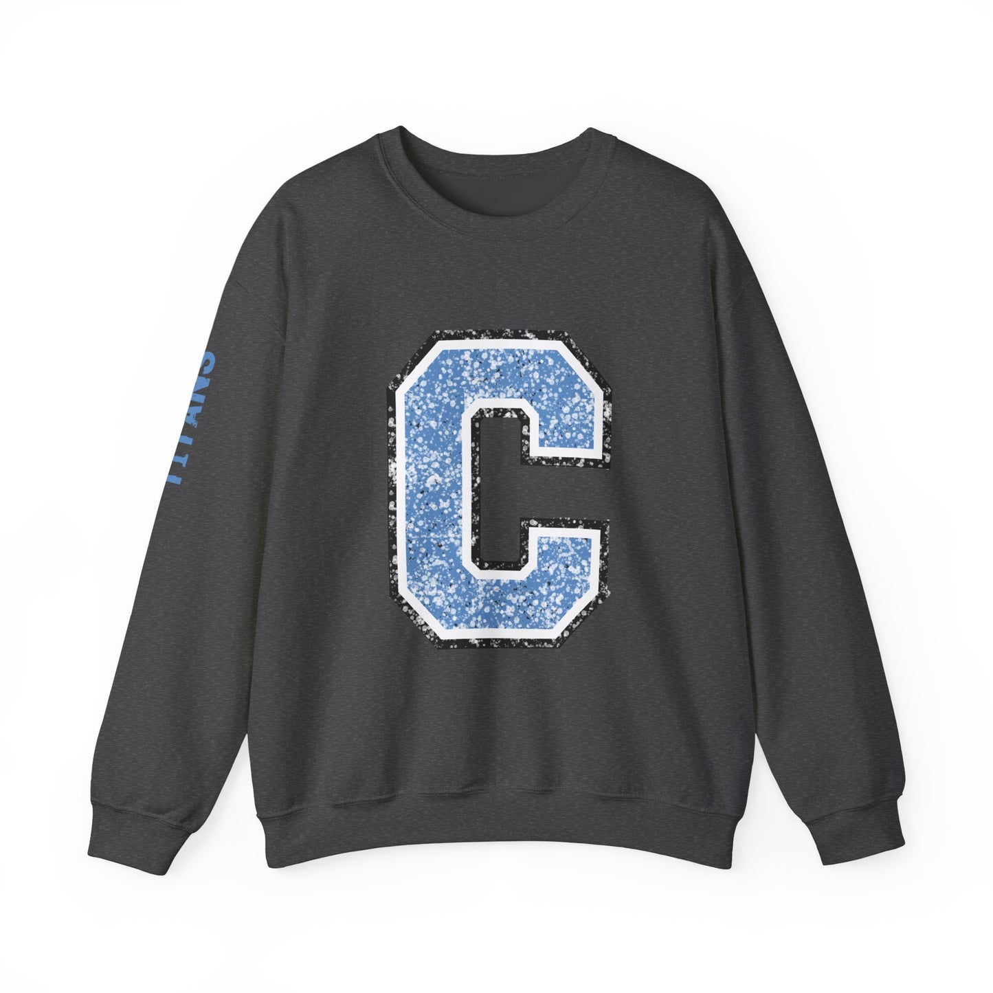 Collins C Crewneck Sweatshirt, College Style Pullover, Unisex Cozy Apparel, Perfect Gift for Students