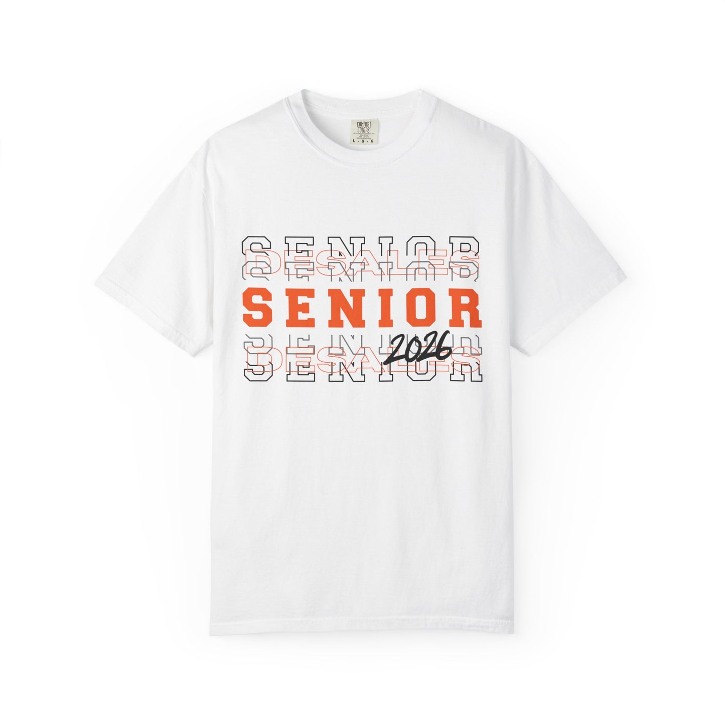 DeSales Senior 2026 Garment-Dyed T-Shirt, Graduation Shirt, Class of 2026 Tee, Senior Year Apparel, Gift for Graduates