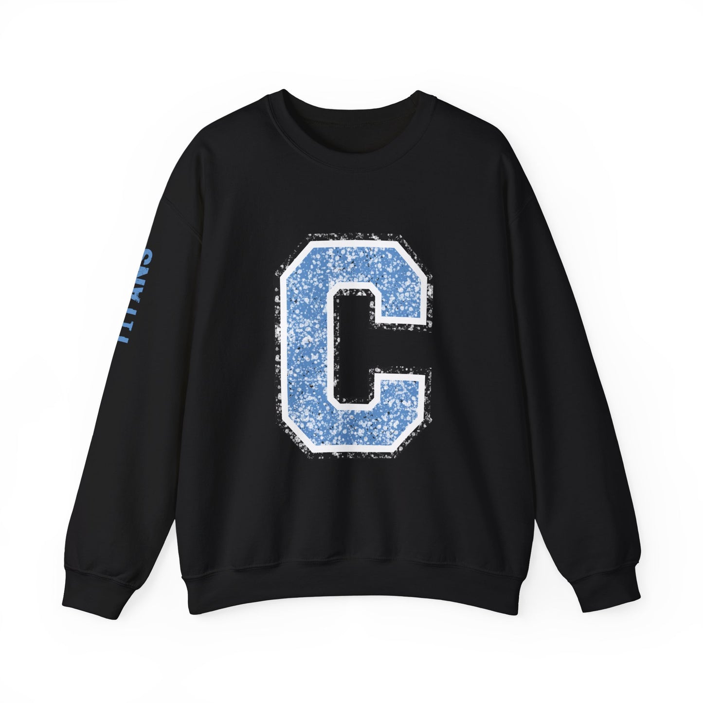 Collins C Crewneck Sweatshirt, College Style Pullover, Unisex Cozy Apparel, Perfect Gift for Students