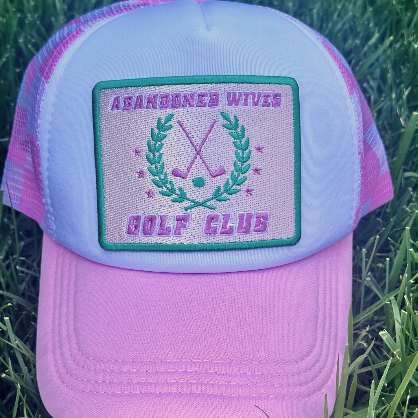 Abandoned Wives Golf Club Trucker Hat