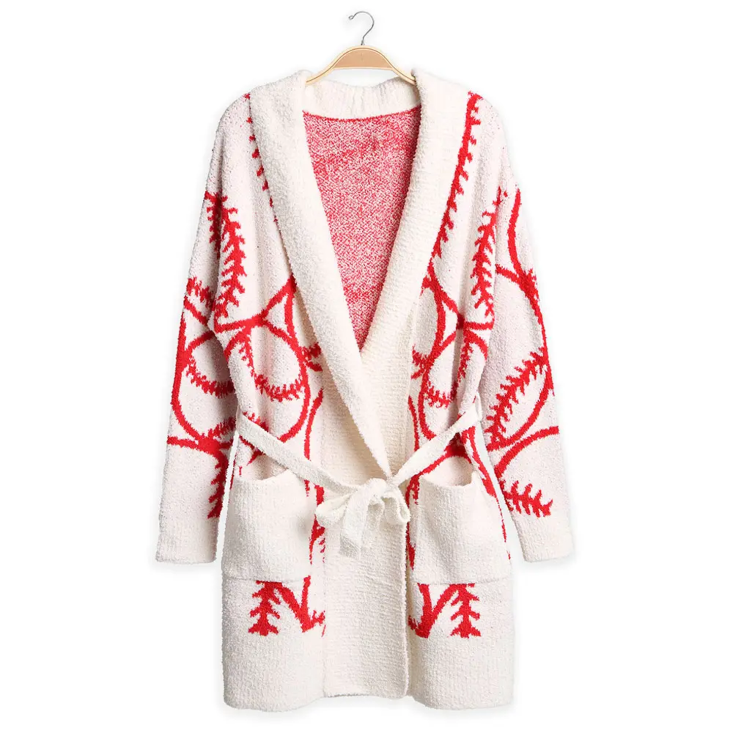 Sporty Snuggle Belted Robe