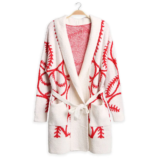 Sporty Snuggle Belted Robe