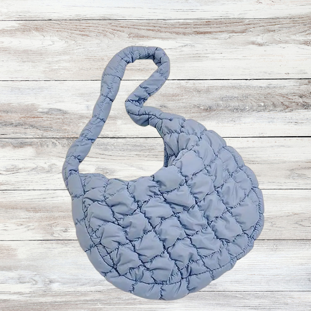 Quilted Puffer Shoulder Bag