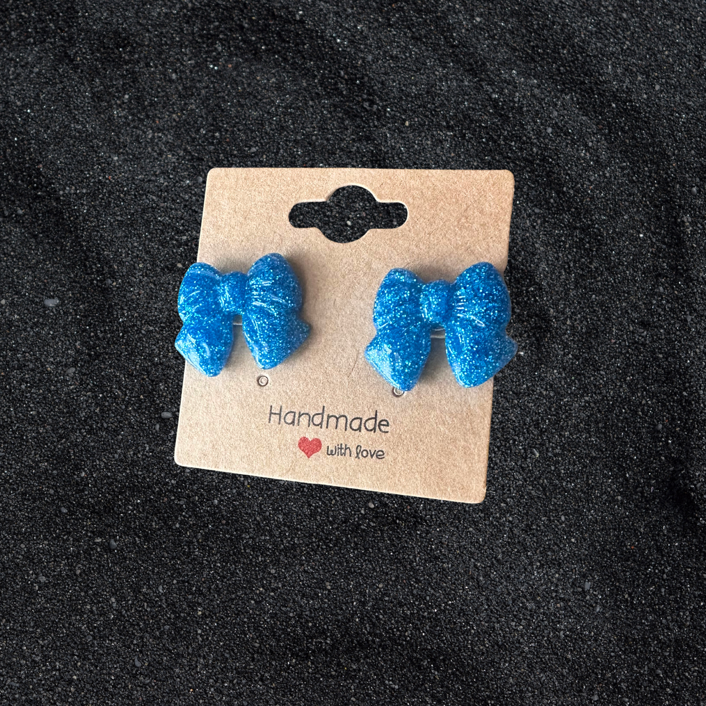 Glitter Resin Bows