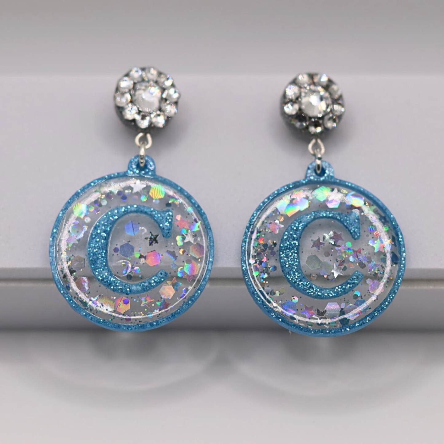 Collins Titans Custom Earrings
