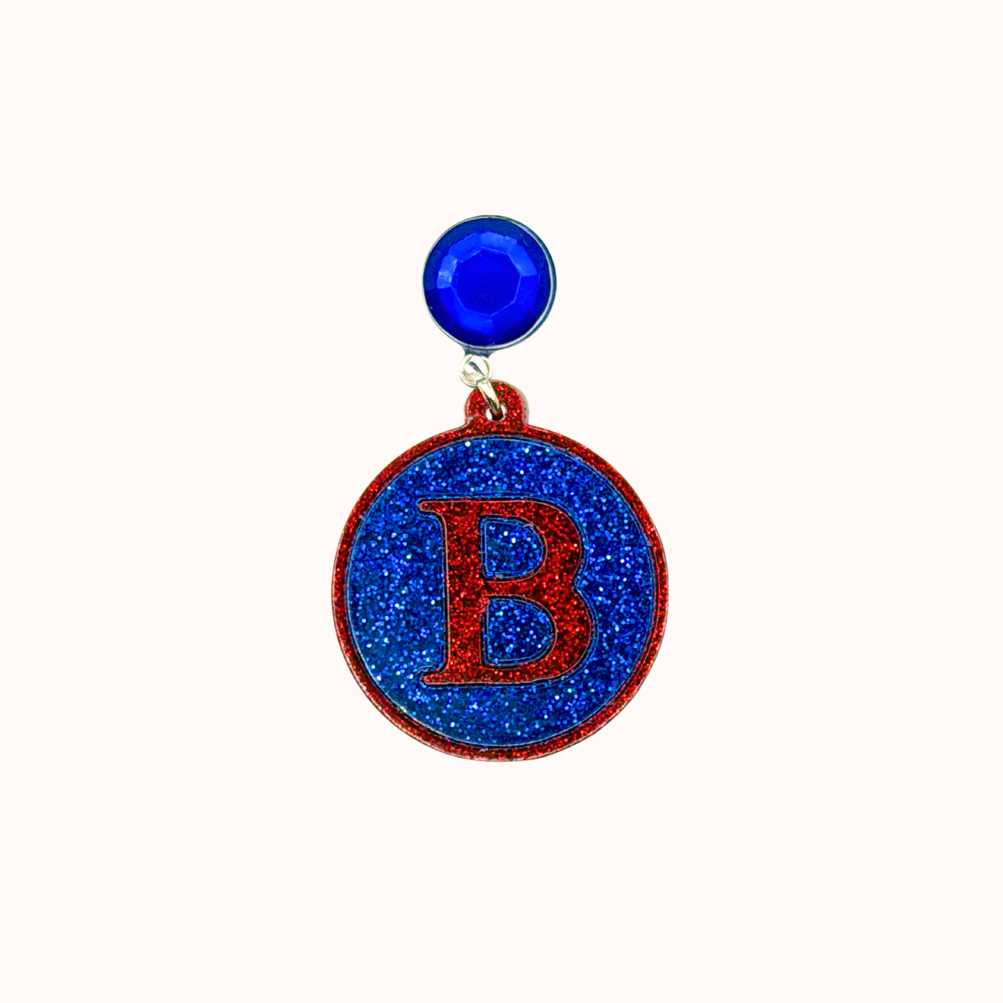 NFL Custom letter Earrings