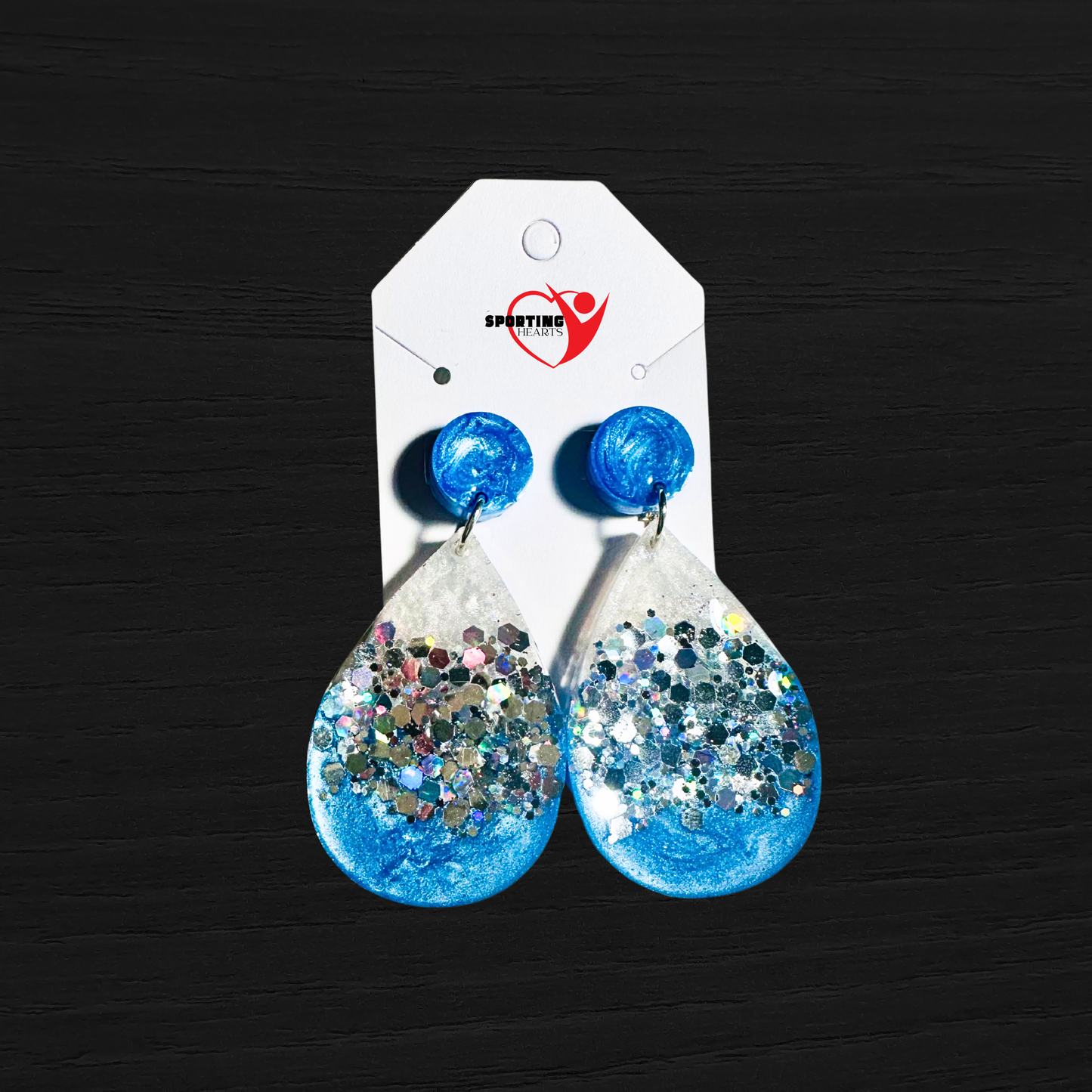 Silver Sky Drop Earring