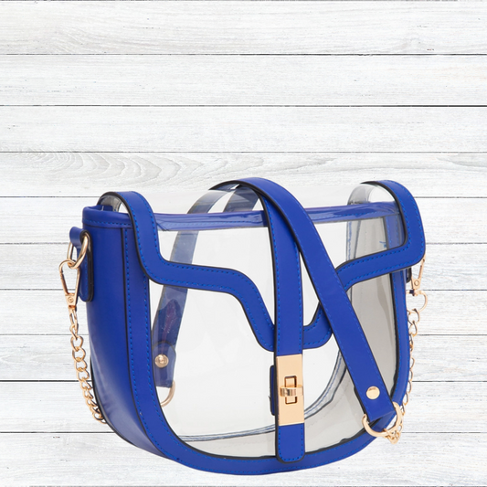 Clear Saddle Crossbody