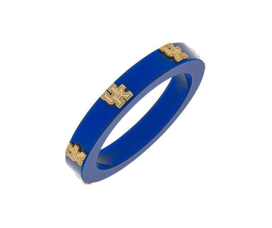 Kentucky Wildcats Resin Logo Bangle in Blue