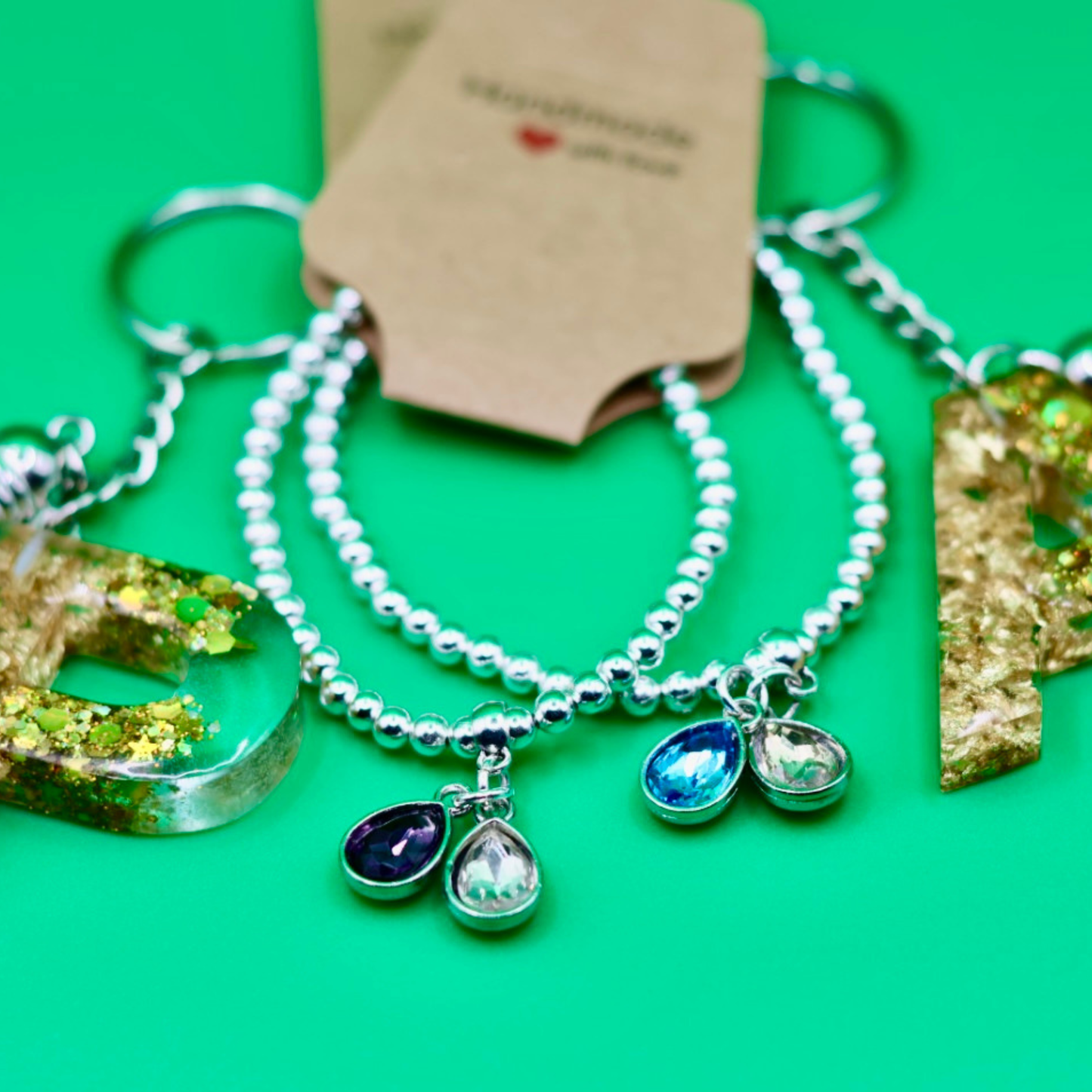 Personalized Stretch Bracelets- Variety of options, Made for you!