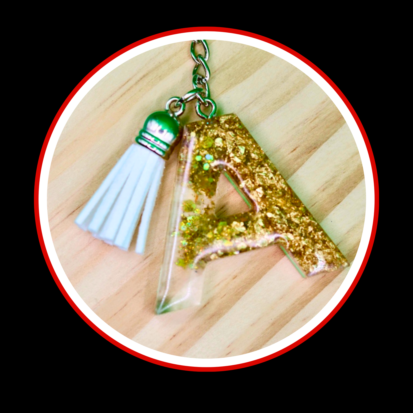 Personalized Resin Keychain- name, year, school and more!