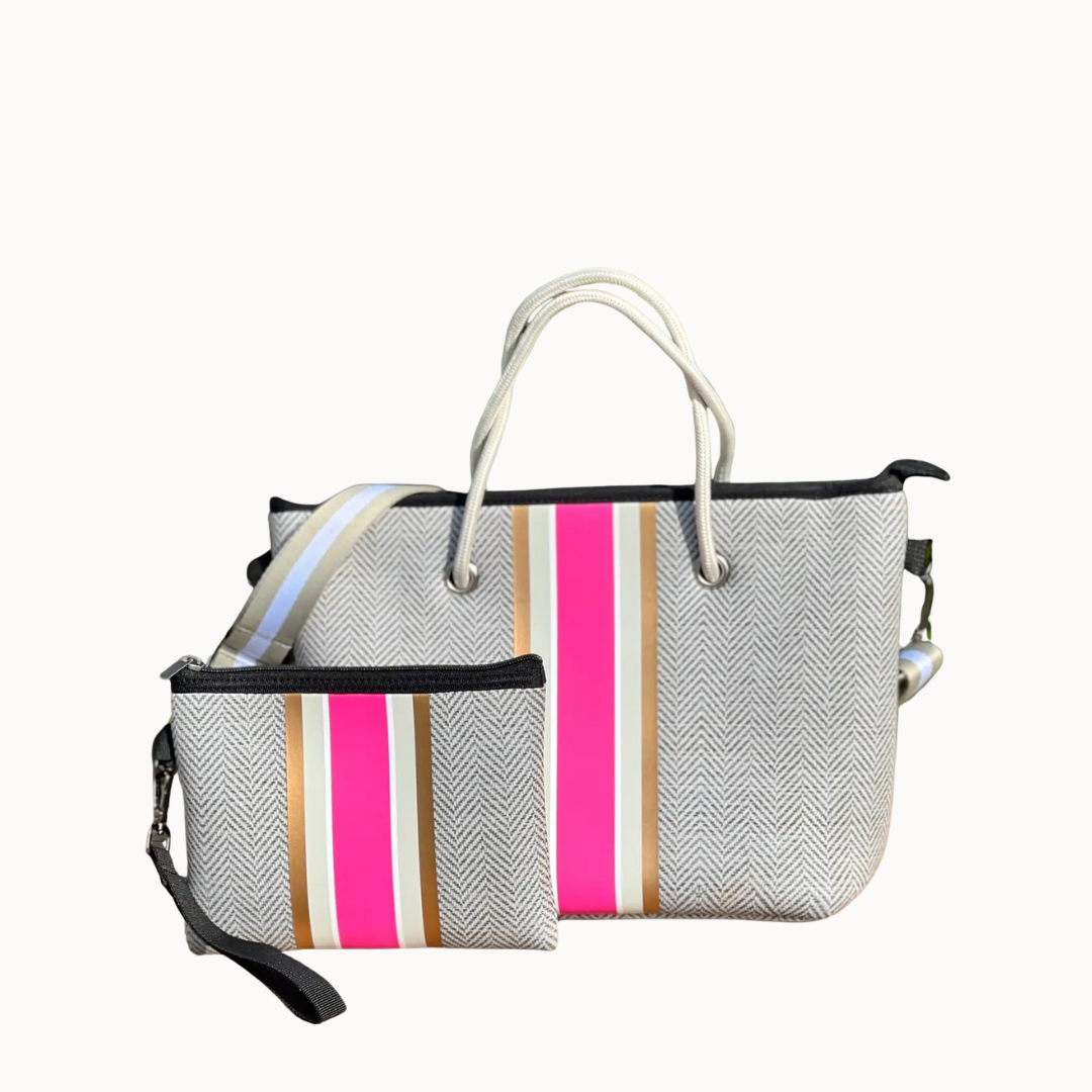 Erin Mini Neoprene Tote and Wristlet