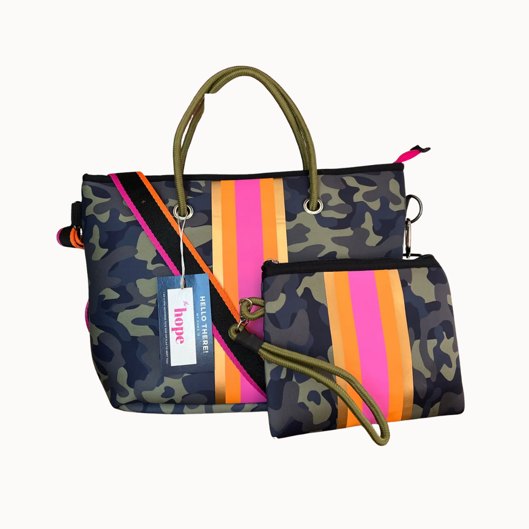 Erin Mini Neoprene Tote and Wristlet