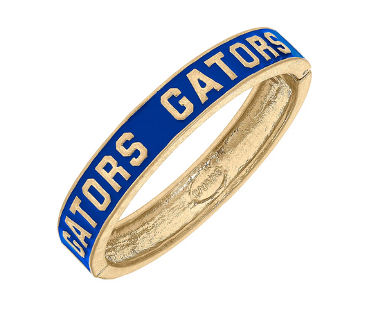 Florida Gators Enamel Logo Hinge Bangle